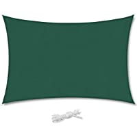 Los mejores  - Sekey Toldo Vela de Sombra Rectangular Protección Rayos UV- Resistente Impermeable Transpirable para Patio- Exteriores…